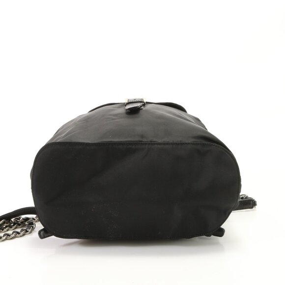 Prada Small Tessuto Backpack Bag with Chain B4821 - Picture 7 of 16